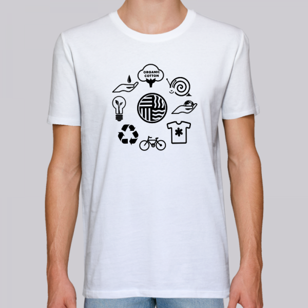 camiseta-ecologica-hombre-blanca-slowlife