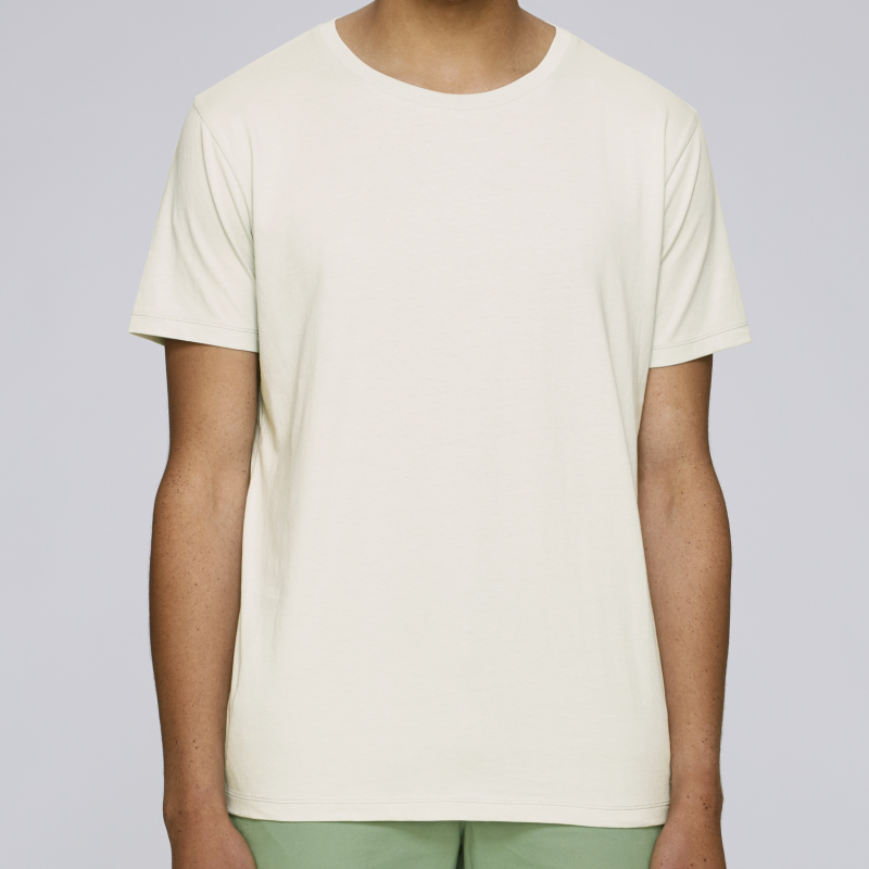 Camisetas orgánicas baratas color blanco ♻️
