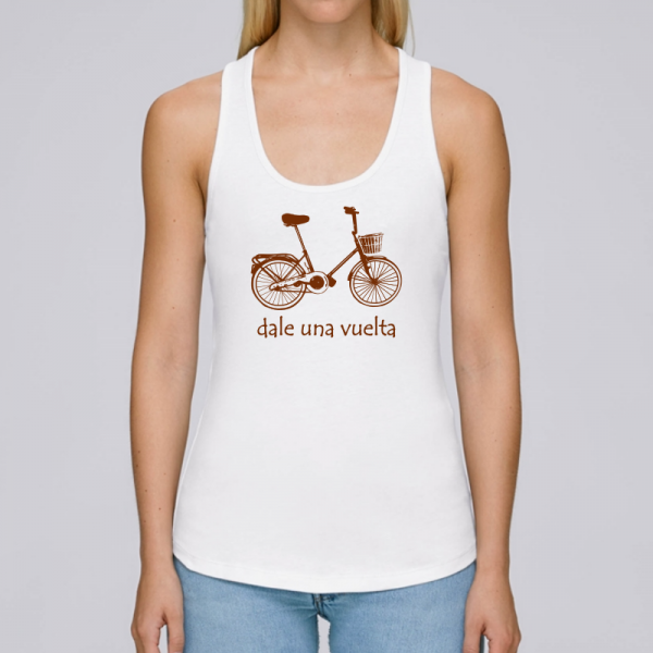 camiseta-ecologica-tirantes-blanca-bicicleta